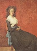 David, Jacques-Louis Madame Charles-Louis Trudaine (mk05) France oil painting artist